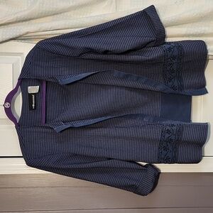 Sag Harbor Drees One Piece Top and Jacket Size 16